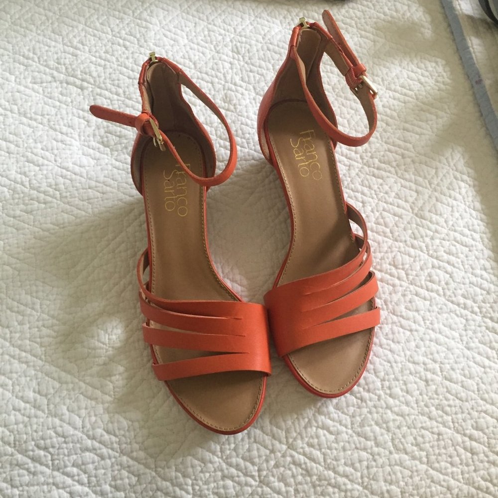 Orange Sandals